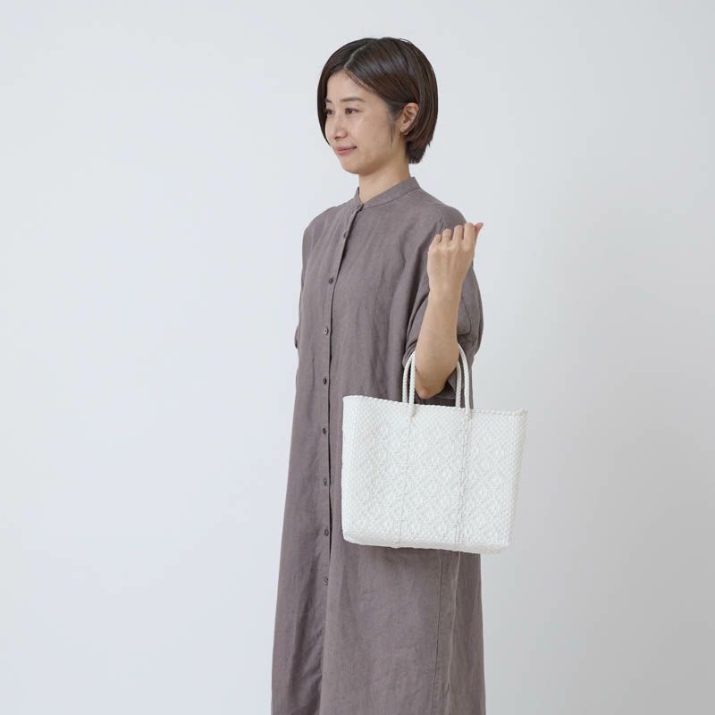 MERCADO BAG - ROMBO - White (XS) | Letra｜レトラ公式通販