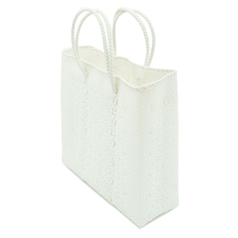MERCADO BAG - ROMBO - White (S) | Letra｜レトラ公式通販