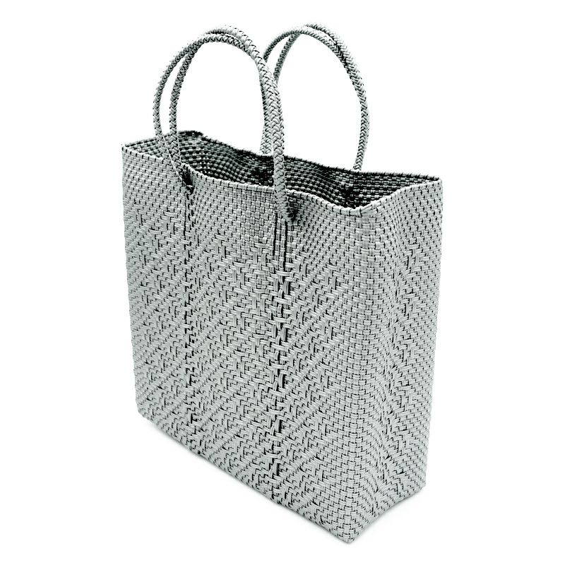 MERCADO BAG - ROMBO - Silver (M) | Letra｜レトラ公式通販