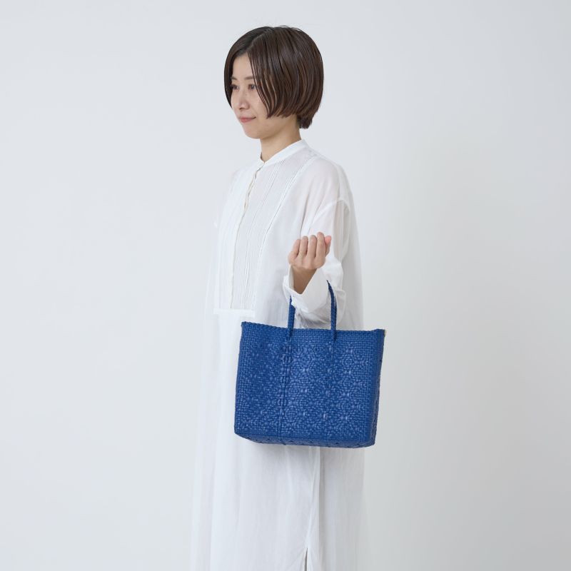 MERCADO BAG - ROMBO - Navy (XS) | Letra｜レトラ公式通販