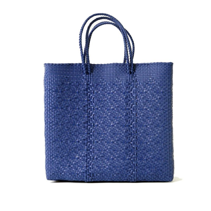 MERCADO BAG - ROMBO - Navy (M) | Letra｜レトラ公式通販