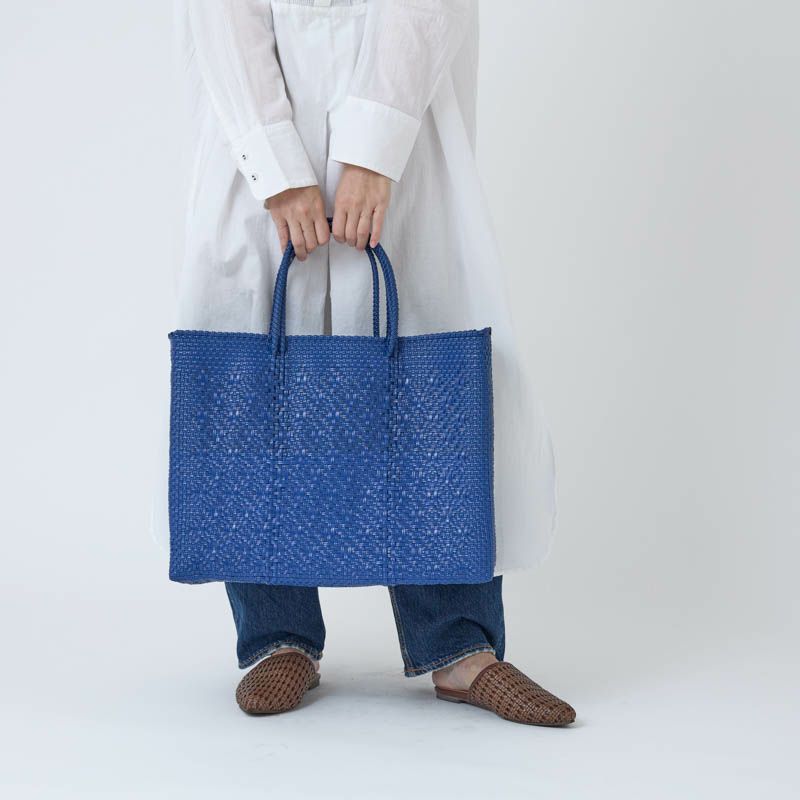MERCADO BAG - ROMBO - Navy (L) | Letra｜レトラ公式通販