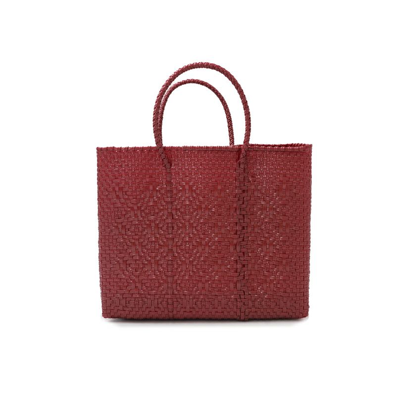 MERCADO BAG - ROMBO - Dark Red (XS) | Letra｜レトラ公式通販