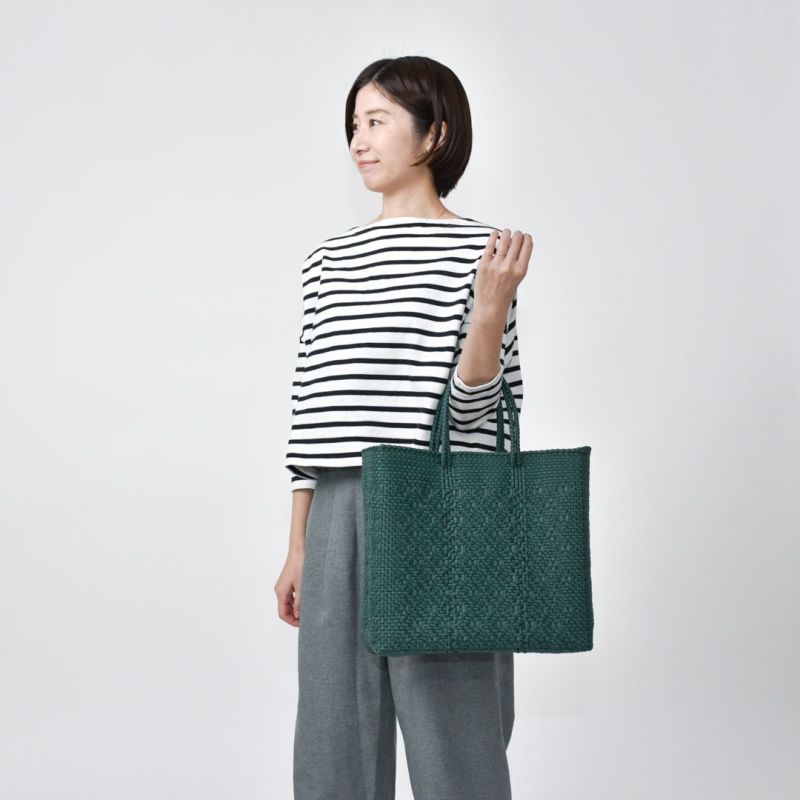MERCADO BAG - ROMBO - Dark Green (M) | Letra｜レトラ公式通販
