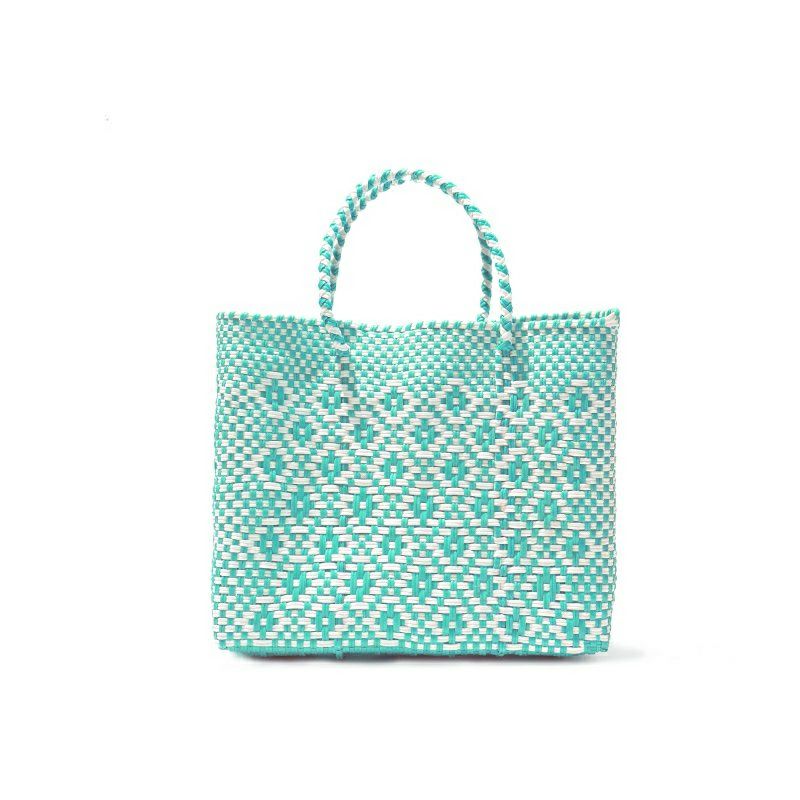 新品Letraメルカドバック　Mint/White（XS） MERCADO BAG - ROMBO - Mint / White (XS) | Letra｜レトラ公式通販