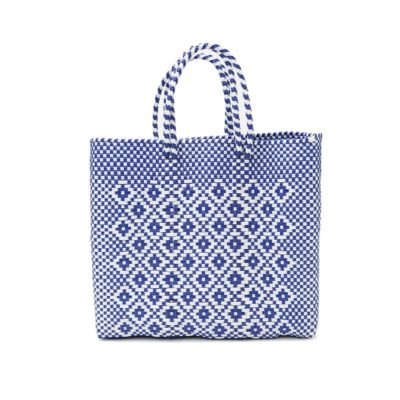 MERCADO BAG - ROMBO - Navy / White (S) | Letra｜レトラ公式通販