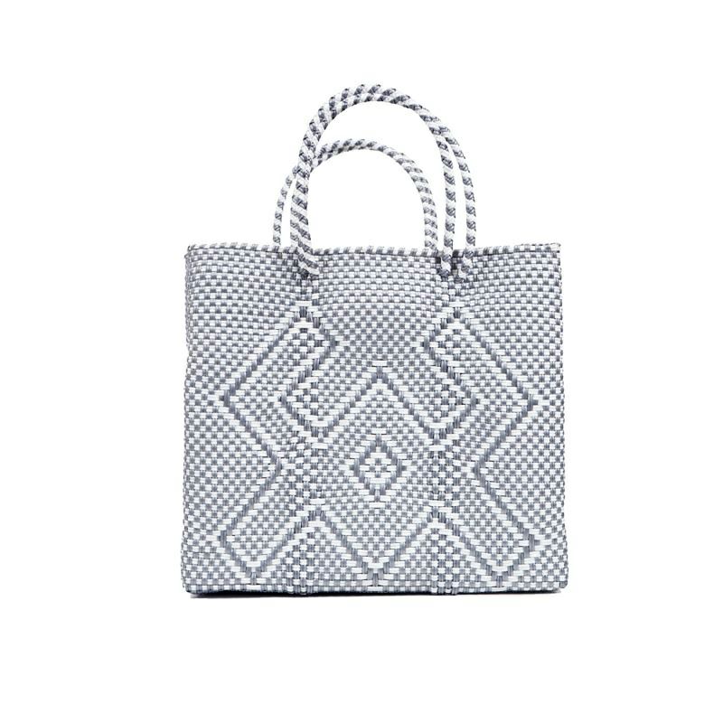 MERCADO BAG - CANGREJO - Silver / White (S) | Letra｜レトラ