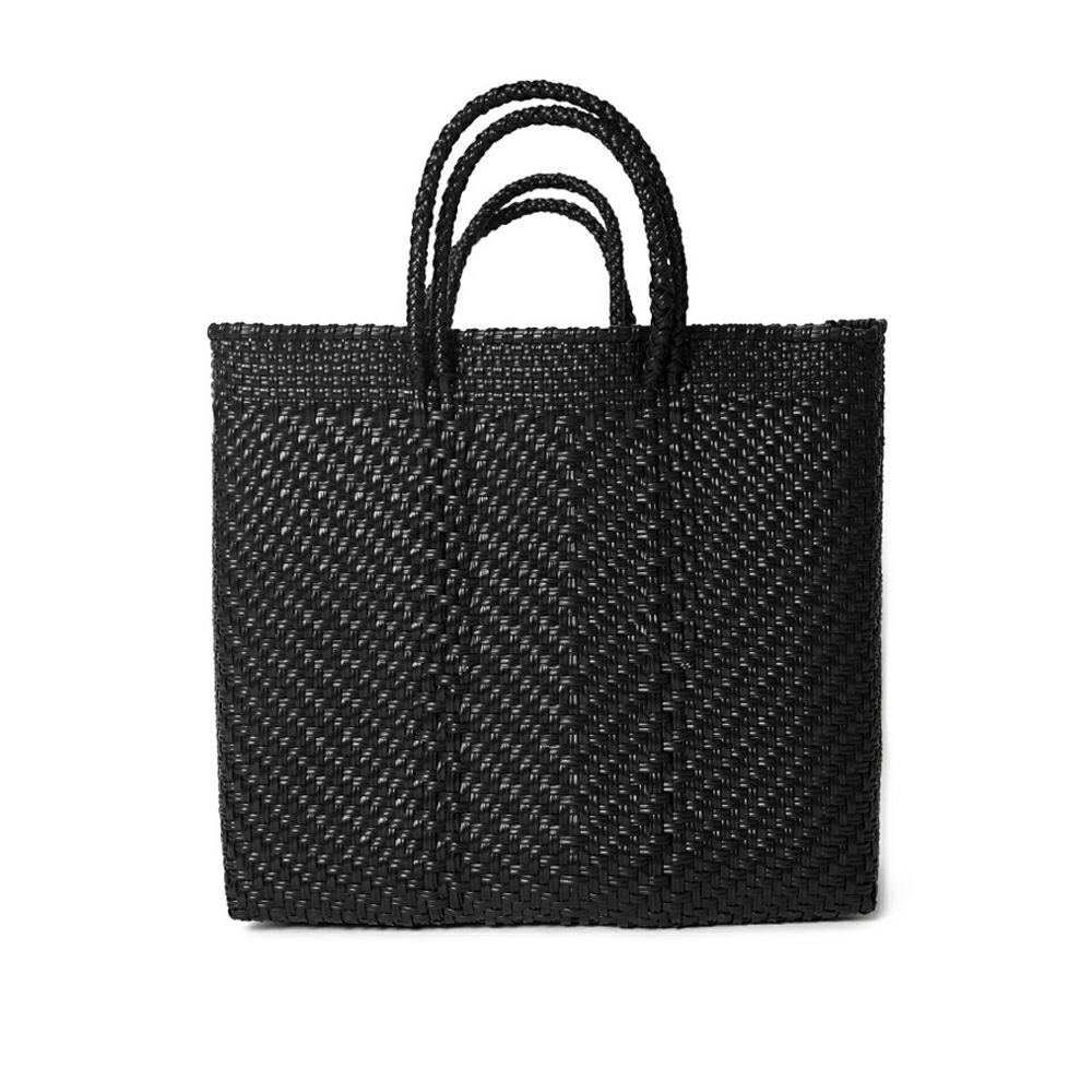MERCADO BAG - LATTICE - Red / White (M) | Letra｜レトラ公式通販