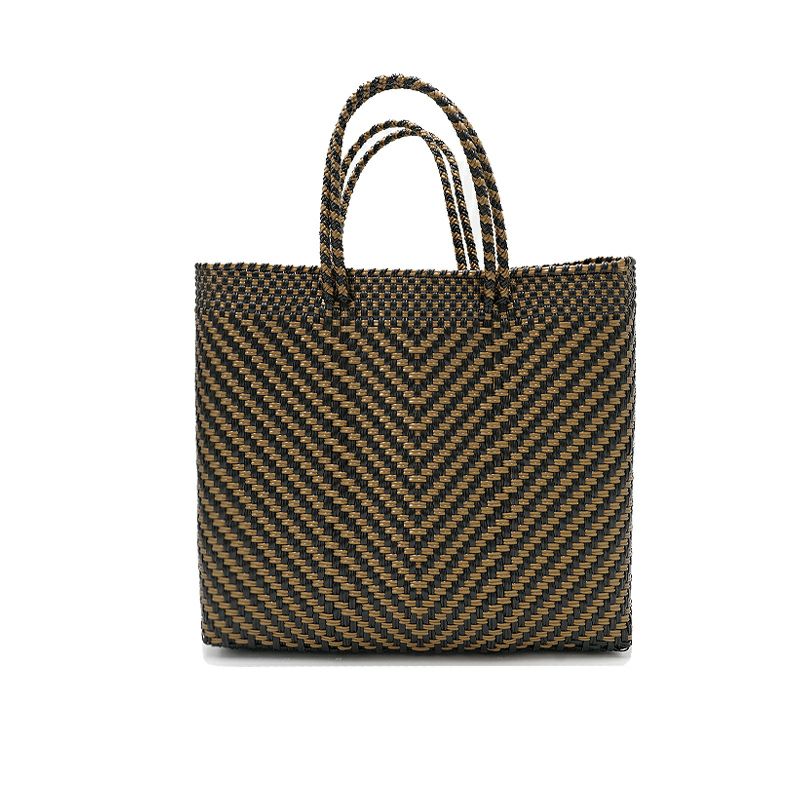 MERCADO BAG - ESPIGA - Gold / Black (S) | Letra｜レトラ公式通販