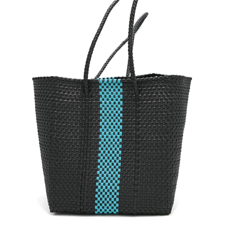 MERCADO BUCKET - Light Blue / Black (LONG HANDLE) | Letra