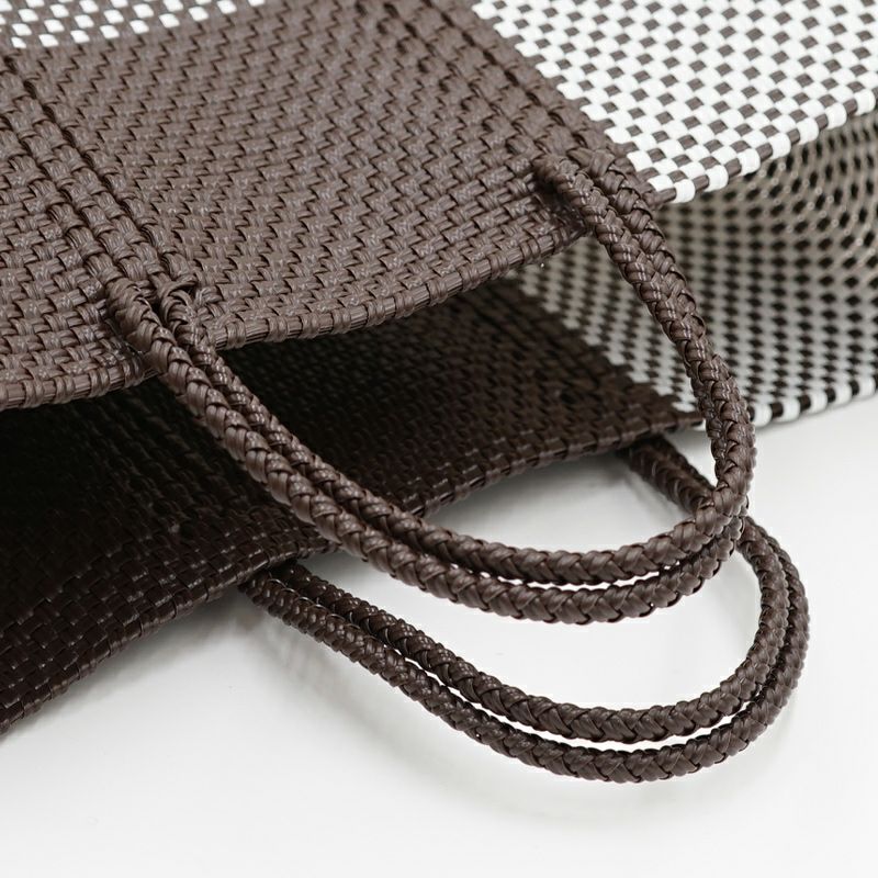 MERCADO BAG - ROMBO - Brown (M) | Letra｜レトラ公式通販