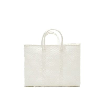 MERCADO BAG - CANGREJO - SHORT STYLE - White (SHORT S)