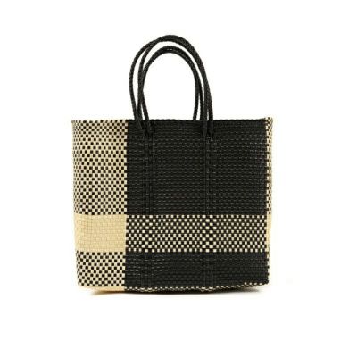 MERCADO BAG - CROSS LINE - Cream / Black (S)