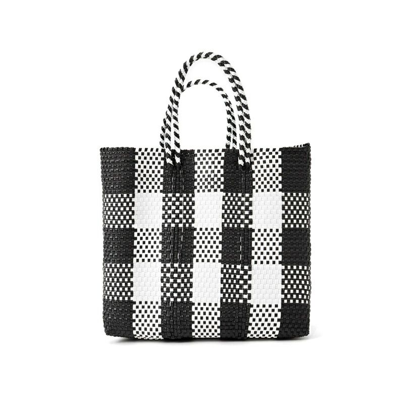 レトラ☆新品 メルカドバック BIG CHECK L size