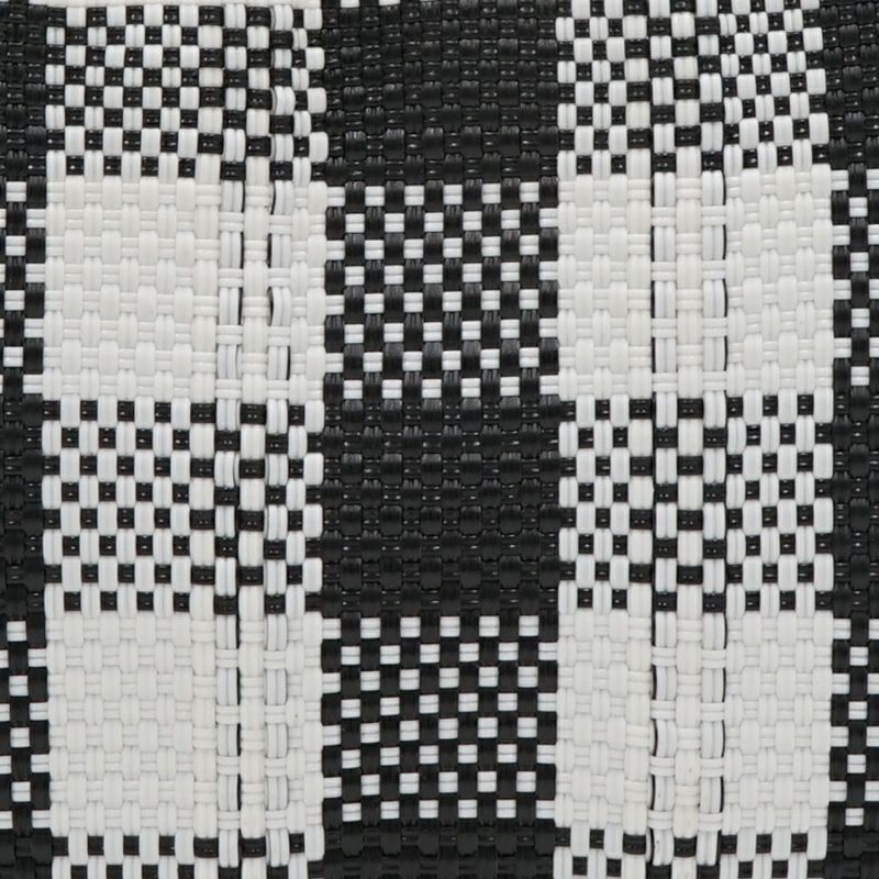 MERCADO BAG - BIG CHECK - Black / White (M) | Letra｜レトラ