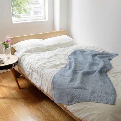 〈 LAPUAN KANKURIT 〉 LEHTI towel 75/150 white-blue