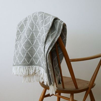 〈 LAPUAN KANKURIT 〉BLANKET - PUIKKO - Gray - 140/180