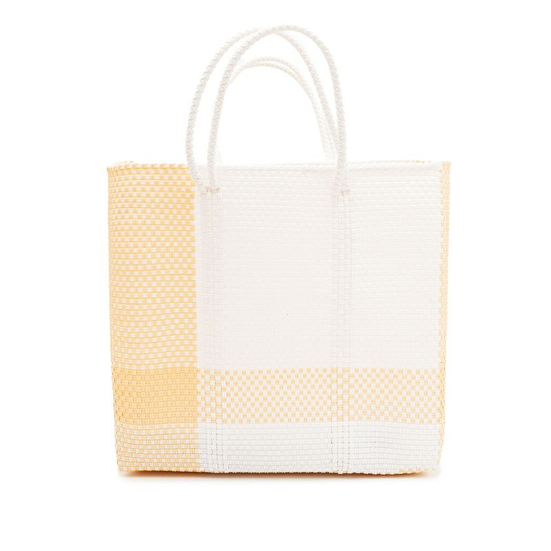 MERCADO BAG - CROSS LINE - White / Cream (M) | Letra｜レトラ公式通販