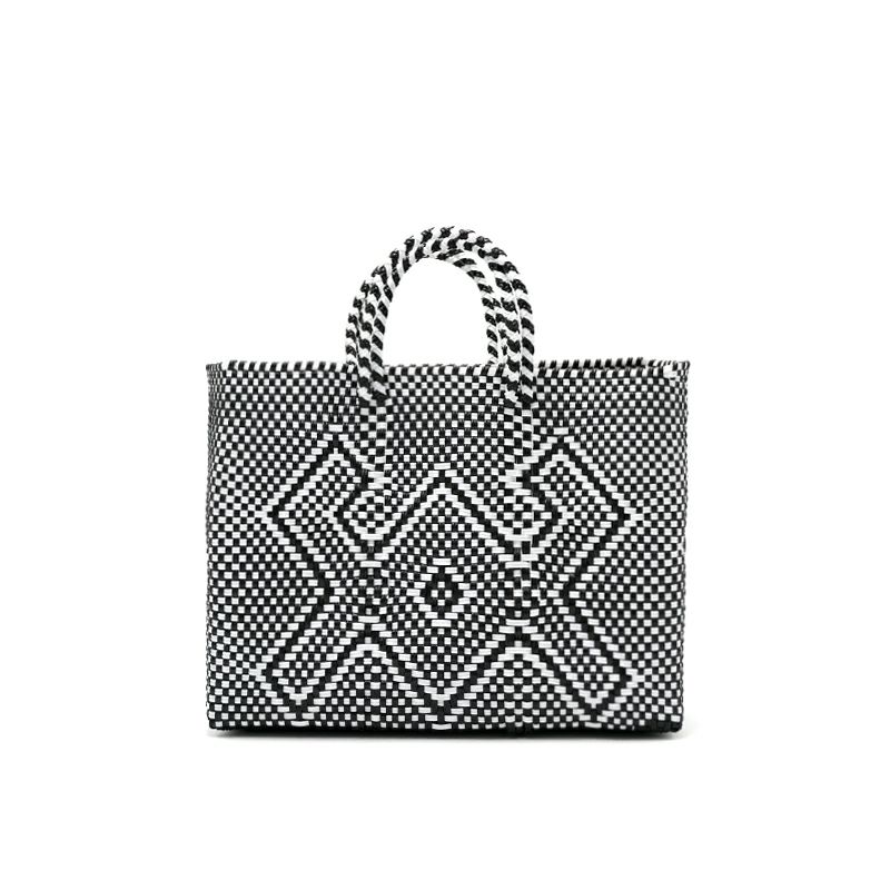 Letra レトラ MERCADO BAG - CANGREJO MERCADO BAG - CANGREJO - SHORT STYLE - Black / White (SHORT