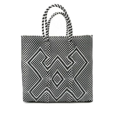 MERCADO BAG - CANGREJO - Black / White (M)