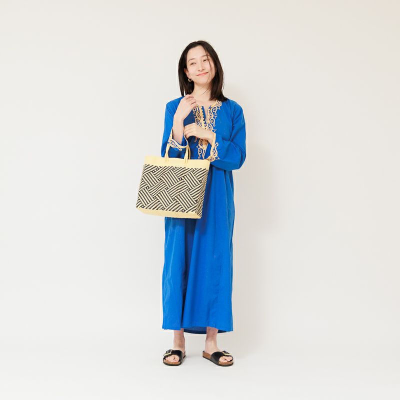 MERCADO BAG - TAPETE - Cream / Black (S) | Letra｜レトラ公式通販