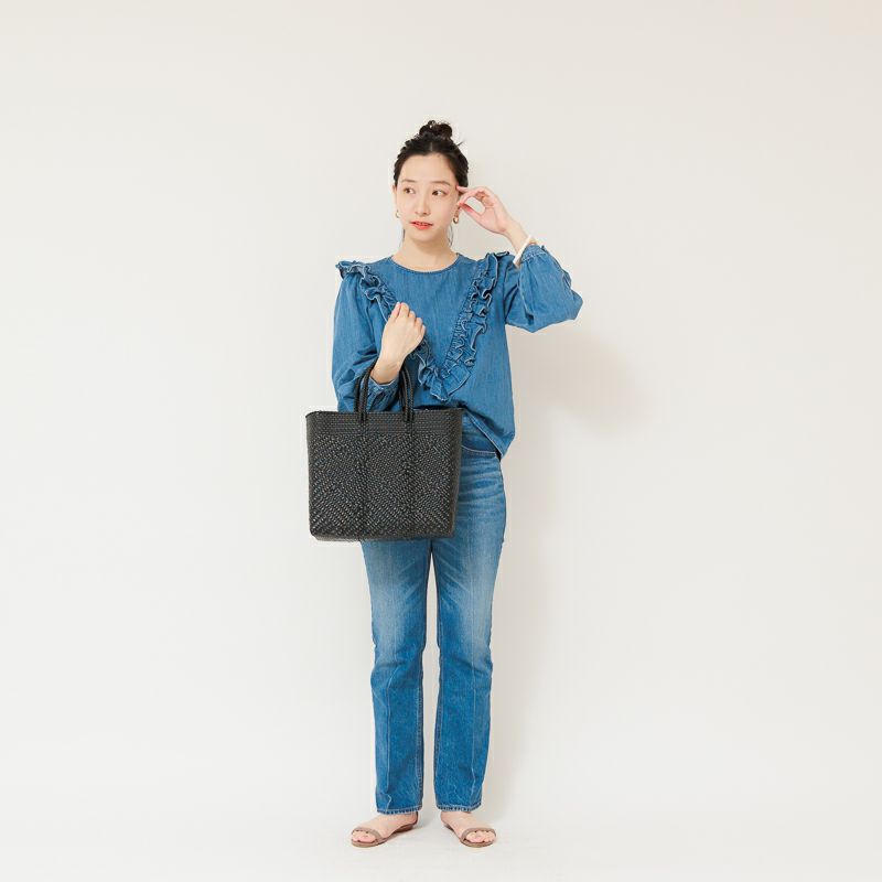 【美品】Letra MERCADO BAG - TAPETE (S) 楽天市場】Letra レトラ メルカドバッグ Sサイズ “TAPETE
