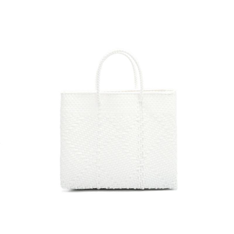 MERCADO BUCKET SLIM STYLE - PLAIN /White - (LONG HANDLE