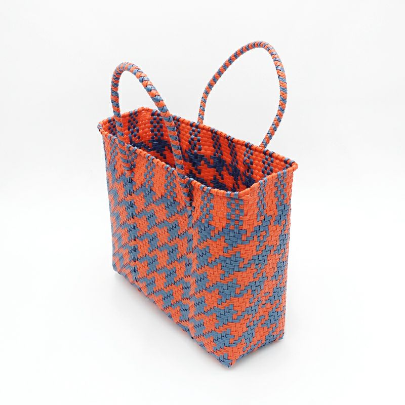 40%OFF】MERCADO BAG - CHIDORI - Metallic Blue / Orange (XS