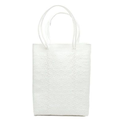 MERCADO BAG - LONG STYLE - ROMBO - White