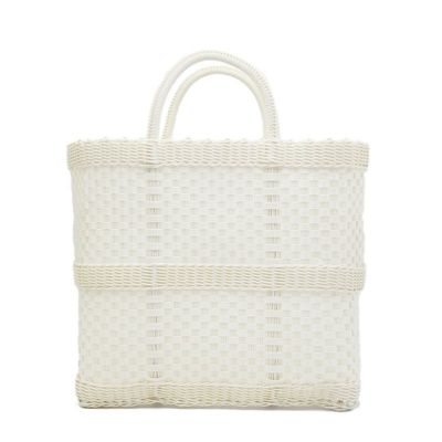 MEXICAN MARCHE BAG - White