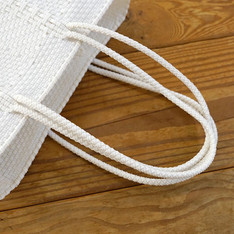 MERCADO BAG - ZIGZAG - White (BOAT STYLE) | Letra｜レトラ