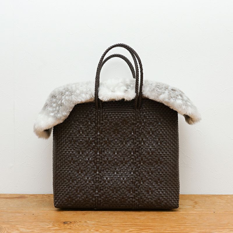 ECO FUR BAG COVER 2023 - BAMBI / Off Gray - | Letra｜レトラ公式通販