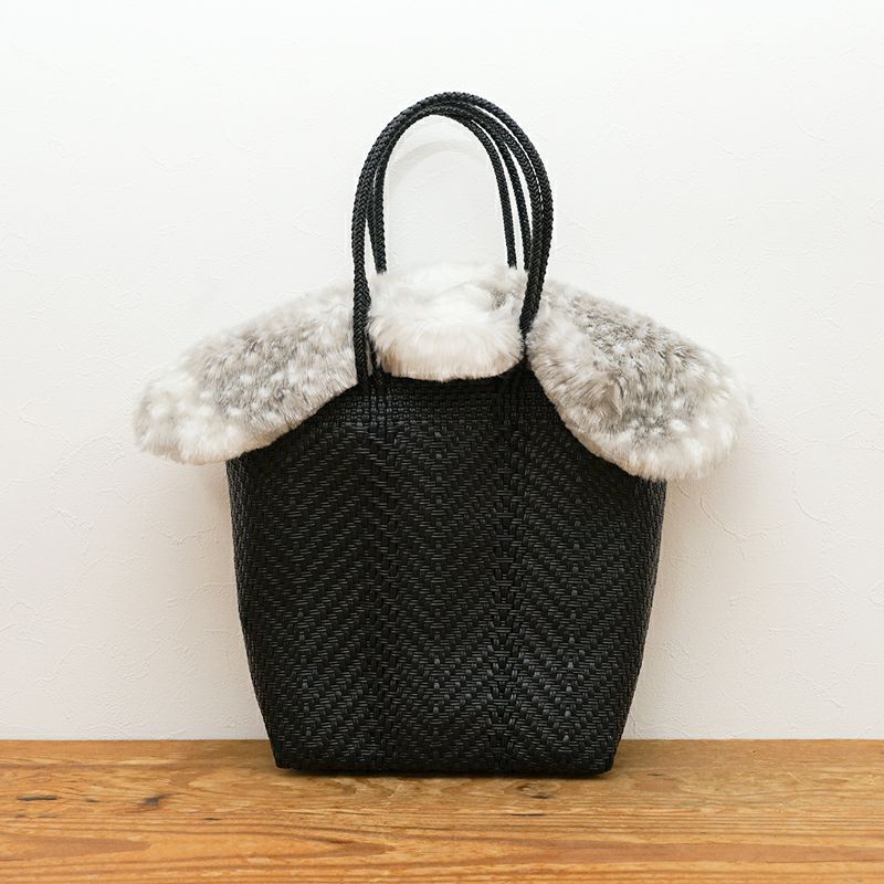 ECO FUR BAG COVER 2023 - BAMBI / Off Gray - | Letra｜レトラ公式通販