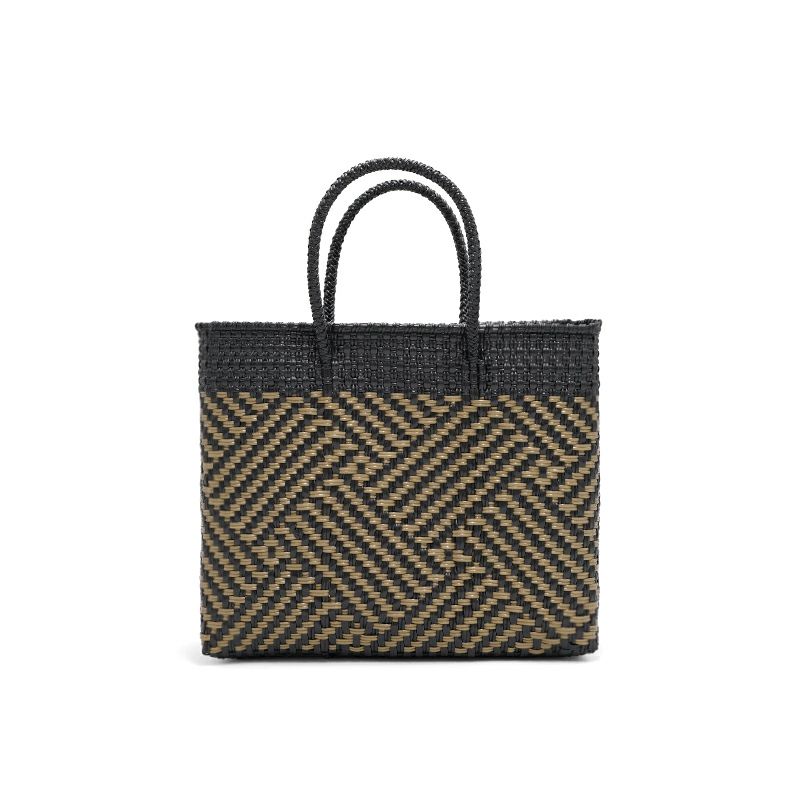 MERCADO BAG - TAPETE - Black / Gold (XS) | Letra｜レトラ公式通販