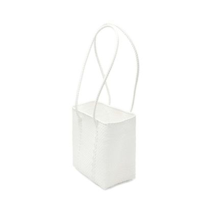 MERCADO BUCKET SLIM STYLE - PLAIN /White - (LONG HANDLE)