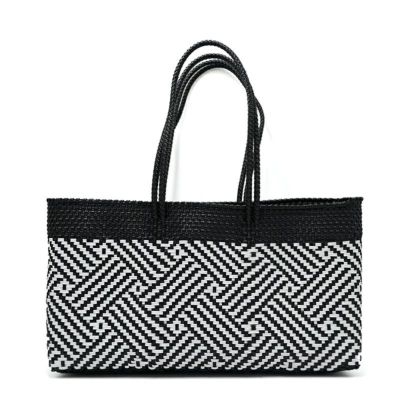MERCADO BAG - MINI CHECK - Black / Cream (S) | Letra｜レトラ公式通販