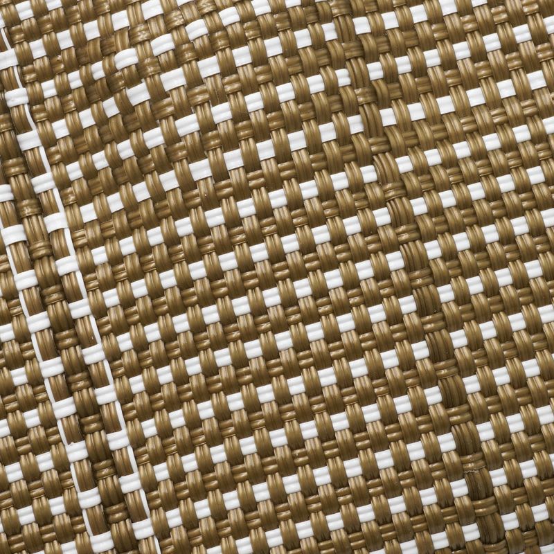 MERCADO BAG - MINI CHECK - Gold / White (M) | Letra｜レトラ公式通販