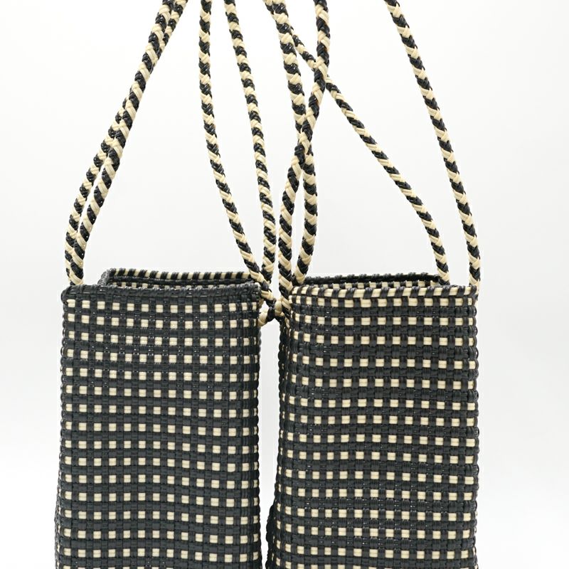 MERCADO BAG - MINI CHECK - Gold / White (M) | Letra｜レトラ