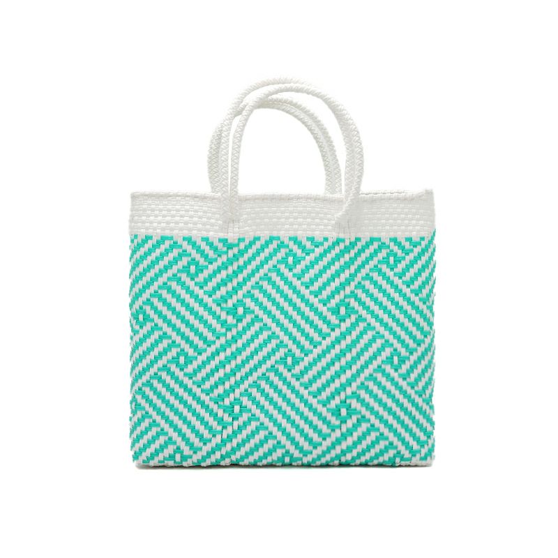 MERCADO BAG - TAPETE - White / Mint (S) | Letra｜レトラ公式通販