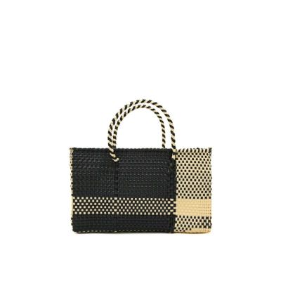 MERCADO BAG - CASCADA - Gold / Metallic Blue (XS) | Letra｜レトラ 