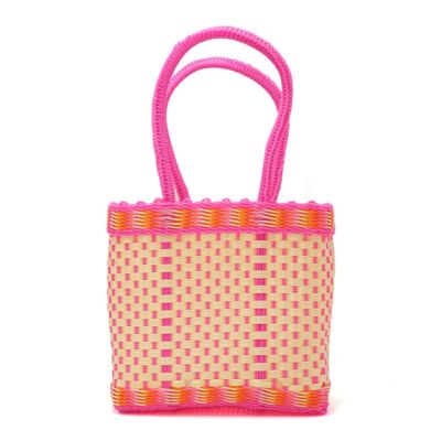 CLASICO BAG  - Pink / Cream / Mustard - (CUBE)