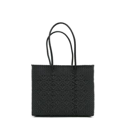 MERCADO BAG - ROMBO - LONG HANDLE - Black (XS)