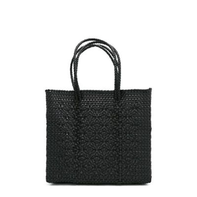 バッグ MERCADO BAG - ROMBO  (M) MERCADO BAG - ROMBO - Black/Navy (M) | Letra｜レトラ公式通販