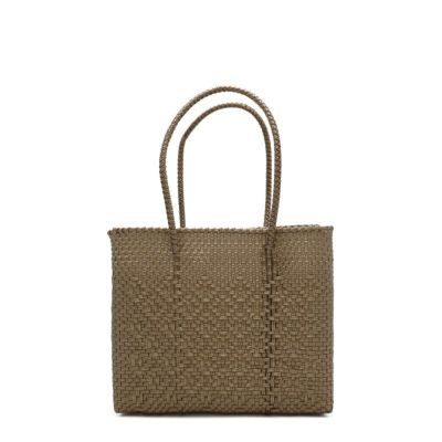 MERCADO BAG - ROMBO - LONG HANDLE - Gold (XS)