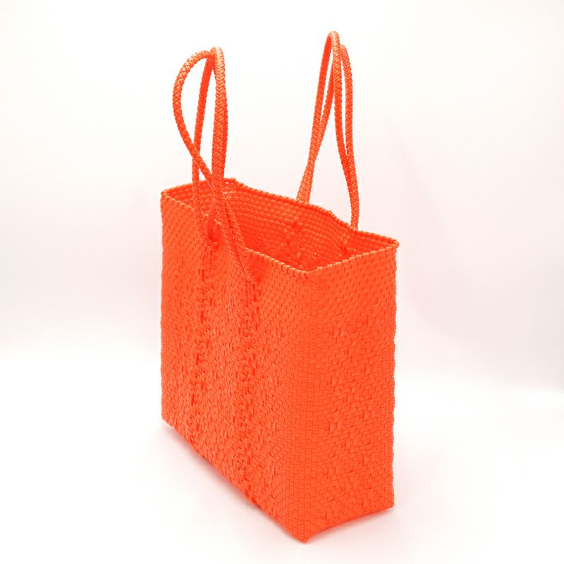 MERCADO BAG - ROMBO - LONG HANDLE - Orange (S) | Letra｜レトラ公式通販