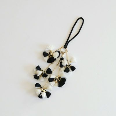 INDIA FRINGE CHARM - Black -