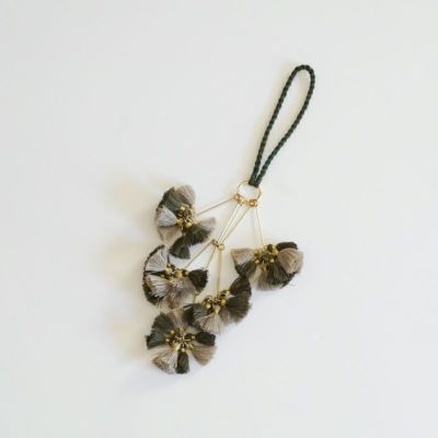 INDIA FRINGE CHARM - Green -