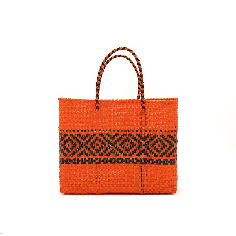 MERCADO BAG - DIAMANTE - Orange / Black (XS) | Letra｜レトラ