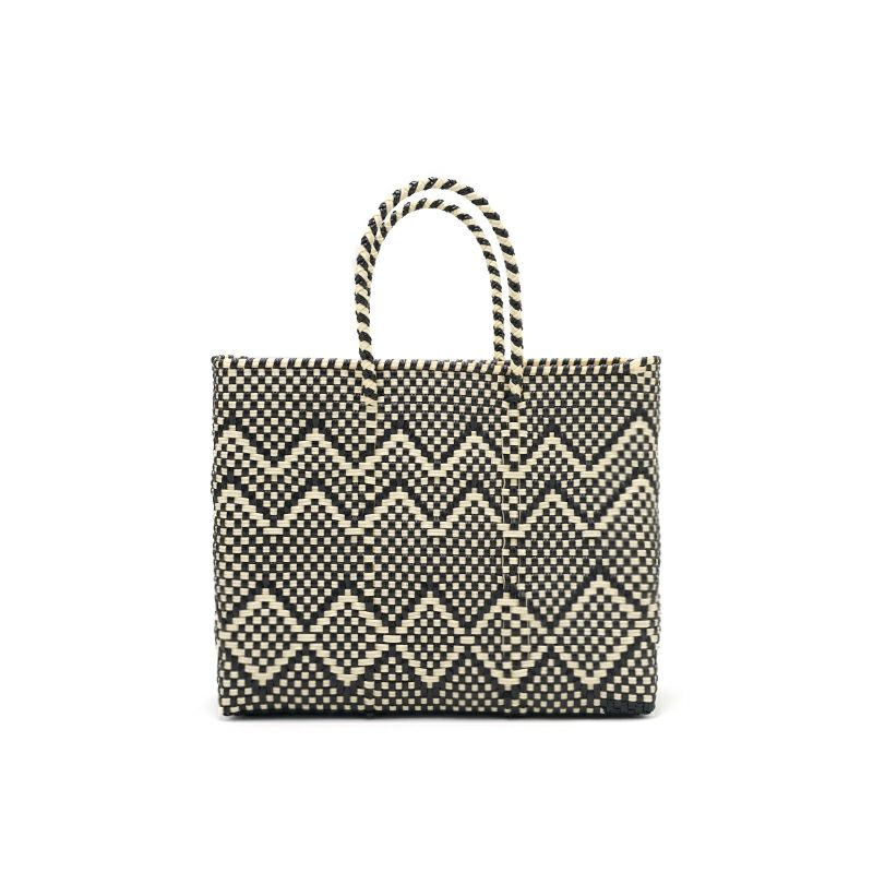 メルカドばっく MERCADO BAG - MINI CHECK - Gold / White (M) | Letra｜レトラ