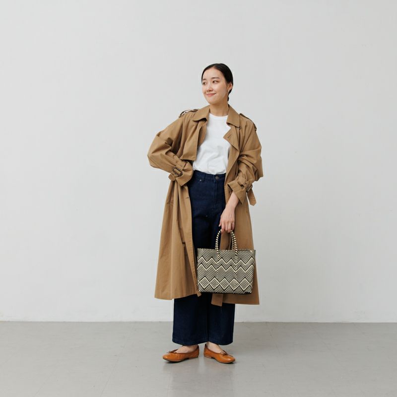 MERCADO BAG - PLAYA - Black / Cream (XS) | Letra｜レトラ公式通販